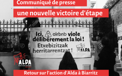 Régulation  des meublés touristiques de type Airbnb : une nouvelle victoire d’étape