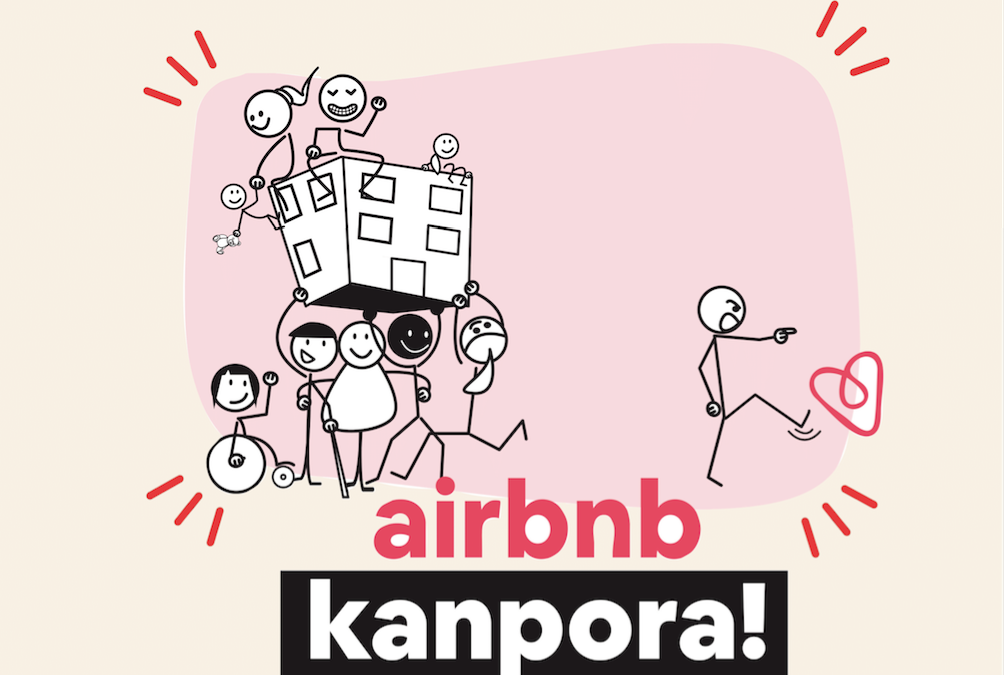 La fête d’Alda « Airbnb kanpora ! », samedi 5 mars