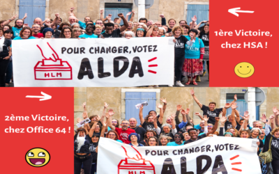 Après HSA, Alda gagne également les élections chez Office 64 !