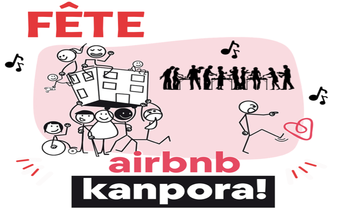 Mercredi 1er mars à Bayonne, fête de la compensation anti-Airbnb