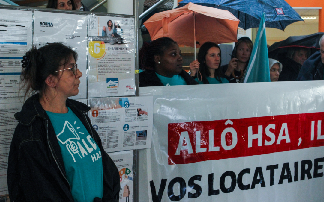 Mal logement : Alda Habas occupe le siège central d’HSA