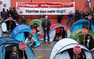Housing Day : Action Alda à Bayonne contre la vague de délogements