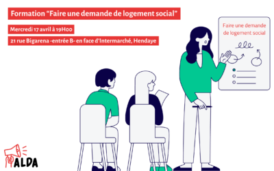 Formation “Faire une demande de logement social” : le mercredi 17 avril à Hendaye