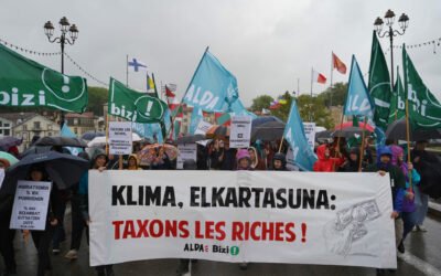 1er Mai à Bayonne, un cortège “taxons les riches” festif et revendicatif