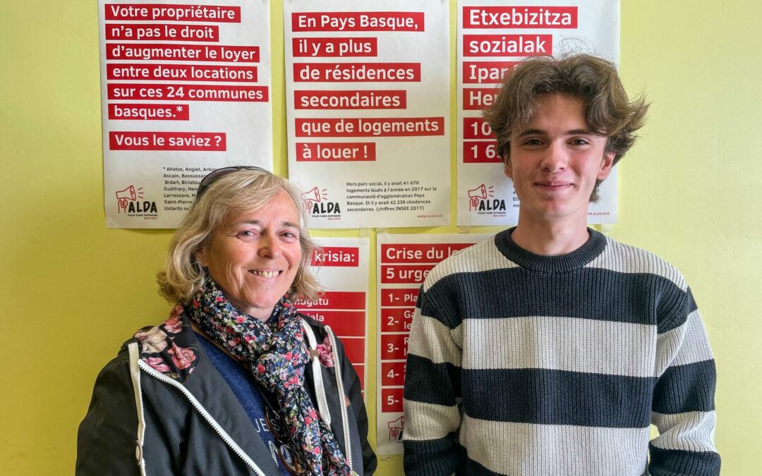 [Journal Alda]  Rencontre avec Annick Hiairrassary et Andde Artayet, bénévoles du groupe Batailles du Quotidien d’Alda