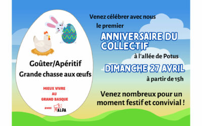 Le collectif “Mieux Vivre au Grand Basque avec Alda” fête ses 1 an !