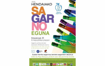 Alda erakusmahaia eta pintxo salmenta Sagarno Egunean