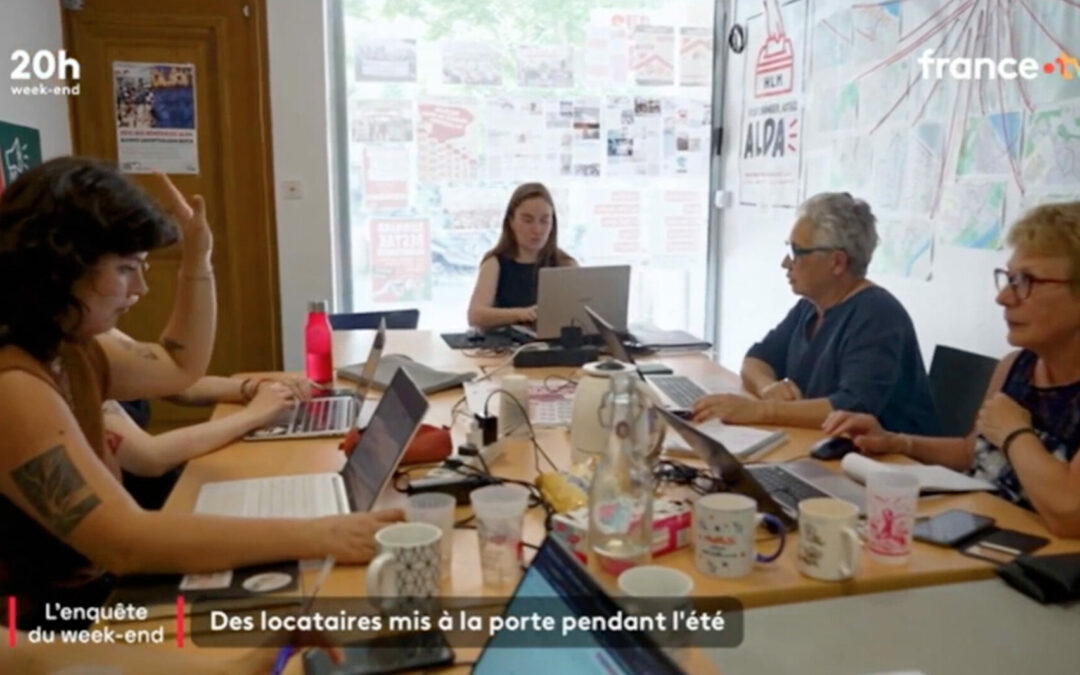 Alda et le problème des baux frauduleux au 20h de France 2