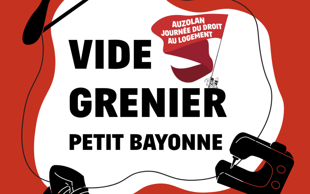 Vide-grenier de Auzolan le samedi 11 octobre : inscriptions ouvertes