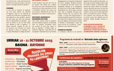 [Journal Alda] Dossier spécial Auzolan, Journée du droit au logement
