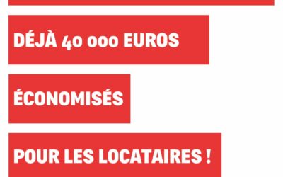 Plafonnement des loyers : déjà 40 000 € économisés !   