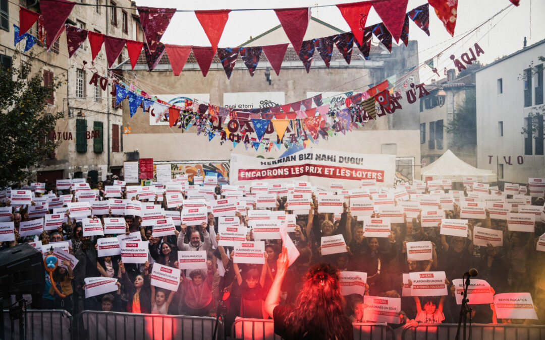 Auzolan : 4200 personnes pour le droit au logement !