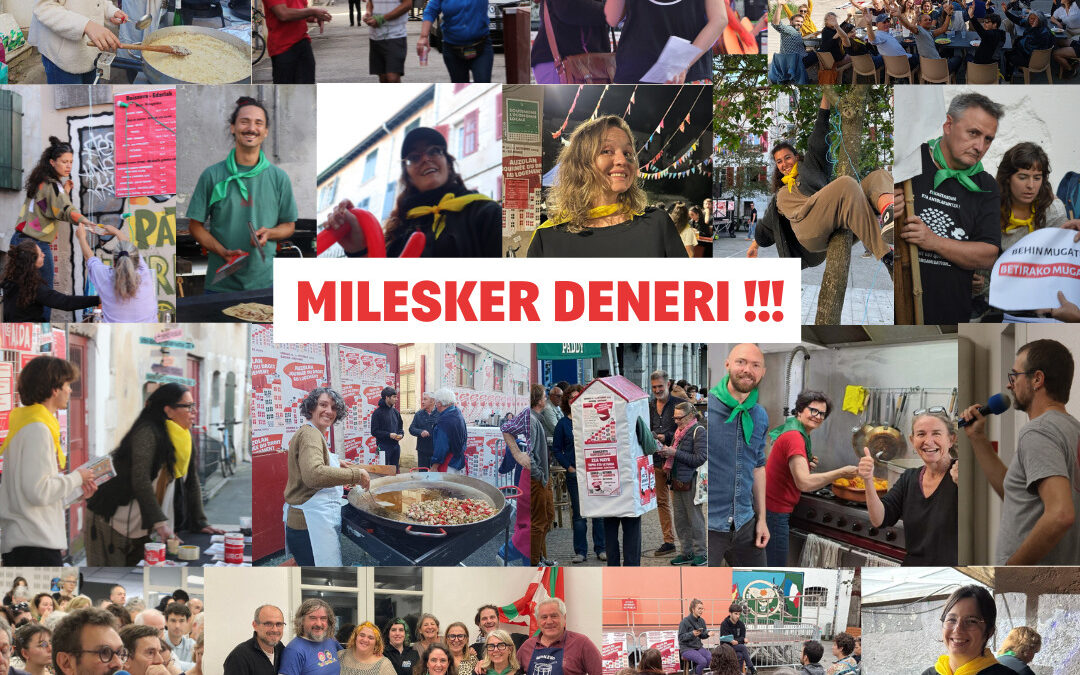 MILESKER ! Merci à tous les bénévoles d’Auzolan 2025 !