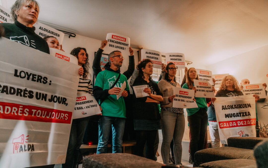 Des locataires du Pays Basque appellent  à sauver l’encadrement des loyers