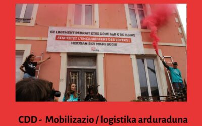 Offre d’emploi – Remplacement de congé maternité – Chargé·e de mobilisation/logistique