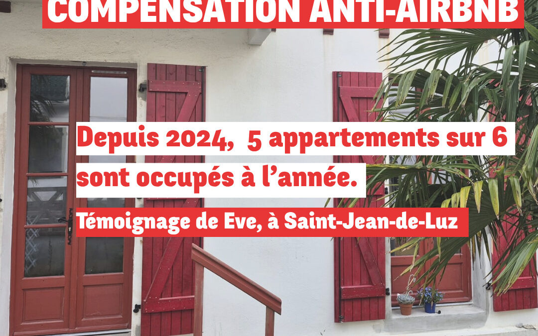 Compensation – témoignages : le retour des logements à l’année