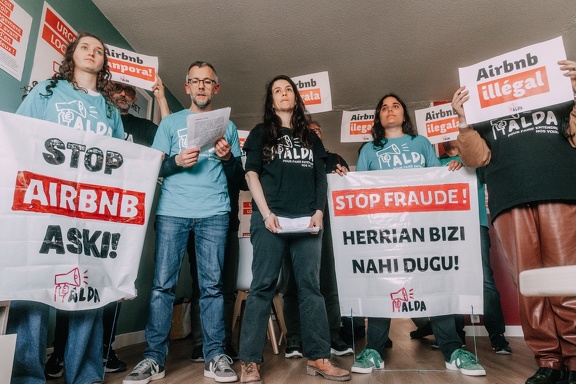 Soutien à Alda !  Le préfet empêche Alda de défendre les habitants du Pays Basque, signez la pétition
